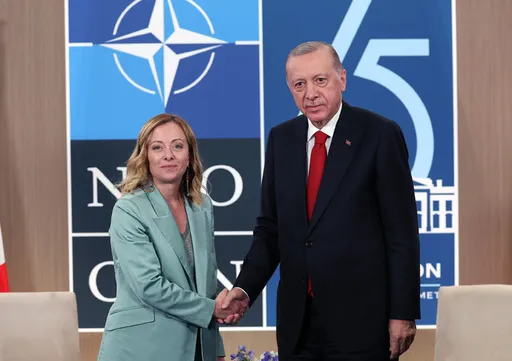 Erdogan razgovarao s Meloni, jačanje vojne saradnje Turkiye i Italije