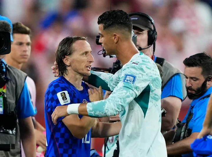 Ronaldo and Ramos score as Portugal beat Croatia 2-1 to enter World Cup last 16