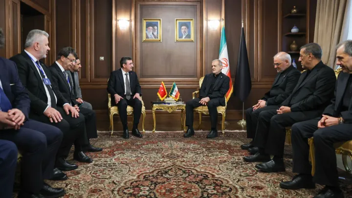 معاون رئیسجمهور ترکیه با رئیسجمهور ایران در تهران دیدار کرد