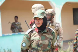 Iman Elman: The Somali officer rebuilding a nation from the frontline
