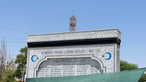 TİKA Kərkükdəki Altunkörpü Şəhidliyində bərpa işlərinə başlayıb