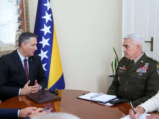 Bećirović s novim komandantom NATO štaba: Članstvo BiH u NATO-u zajednički interes BiH i Alijanse