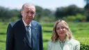 Erdogan e Meloni discutem laços de defesa antes da cimeira da NATO em Ancara
