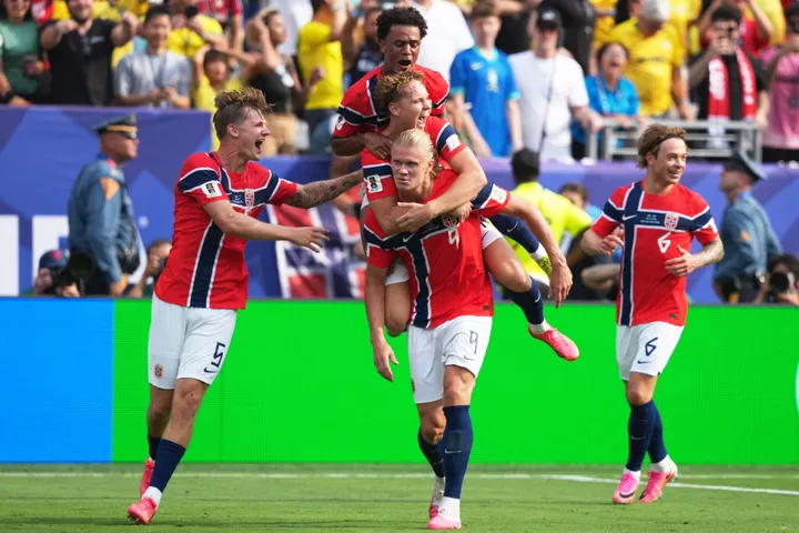 Norway stuns five-time champion Brazil 2-1 to reach World Cup quarter-finals