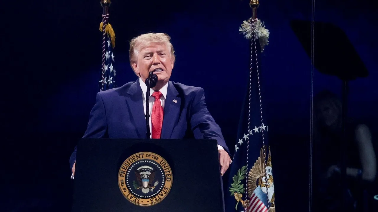 Trump celebra o 250.º aniversário dos EUA com um grande comício no National Mall