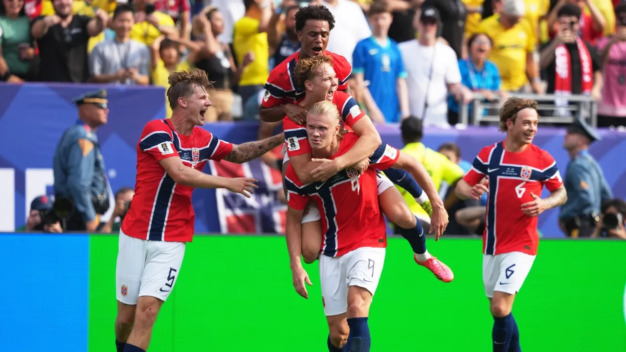 Noruega surpreende o pentacampeão Brasil por 2 a 1 e avança para os quartos de final do Mundial