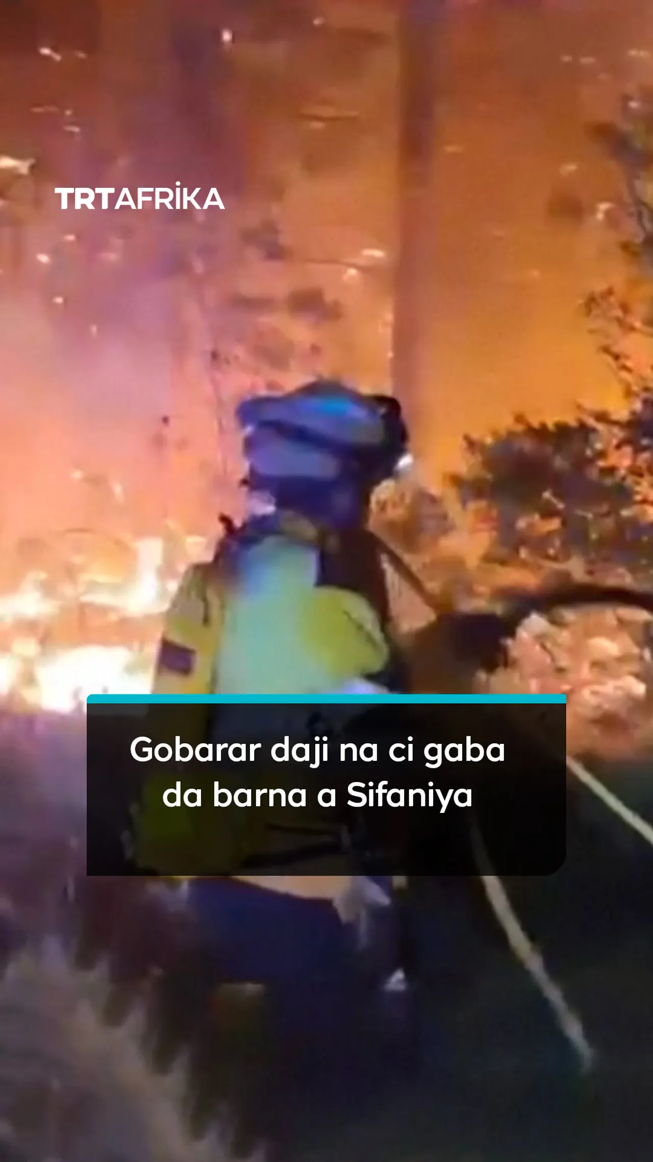 Gobarar daji na ci gaba da barna a Sifaniya