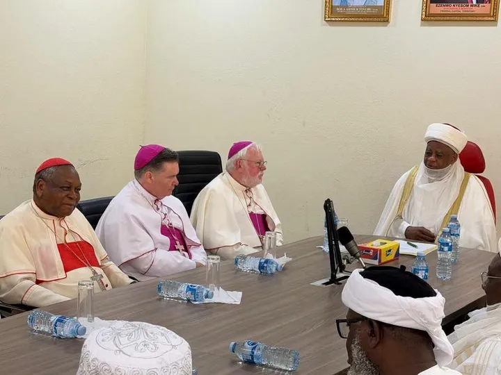 Sultan and Vatican envoy don join hands against hate speech, fake news for Nigeria