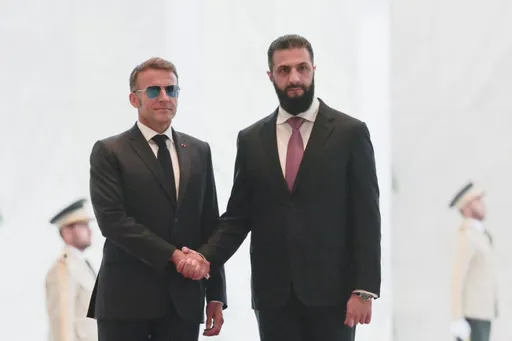 Syria's al Sharaa unveils reconstruction roadmap during meeting with Macron