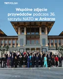 Wspólne zdjęcie przywódców podczas 36. szczytu NATO w Ankarze