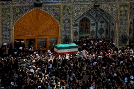 In pictures: Massive crowds mourn Iran's slain leader Khamenei in Iraq's holy cities