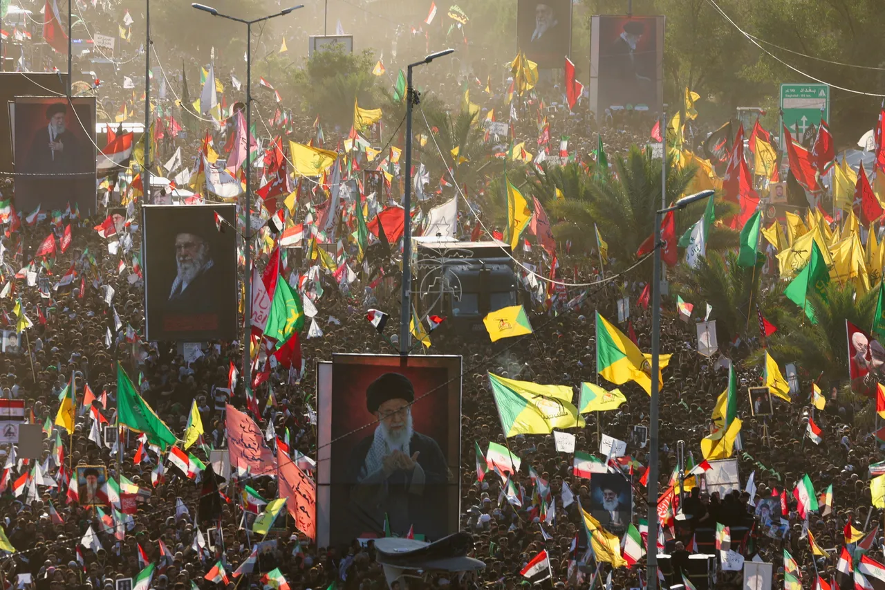 Crowds gather in Najaf as Khamenei's funeral procession arrives in Iraq
