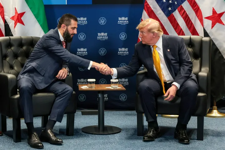 Trump signals removing Syria from US terrorism list, praises al Sharaa