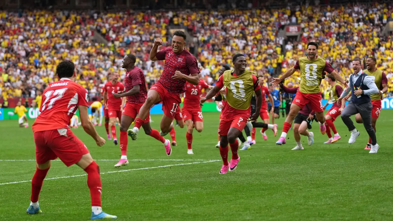 Suíça venceu a Colômbia nos penaltis e avançou para os quartos de final do Mundial