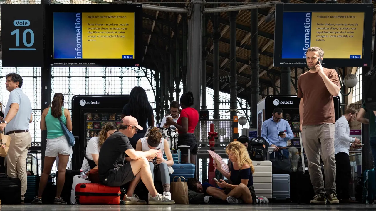 France : la canicule entraîne des suppressions de trains sur le réseau SNCF