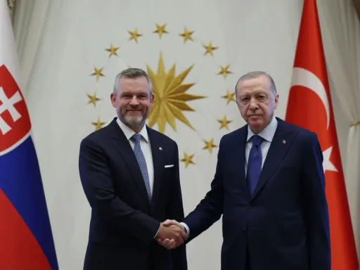 اردوغان و رئیسجمهور اسلواکی در حاشیه نشست ناتو دیدار کردند