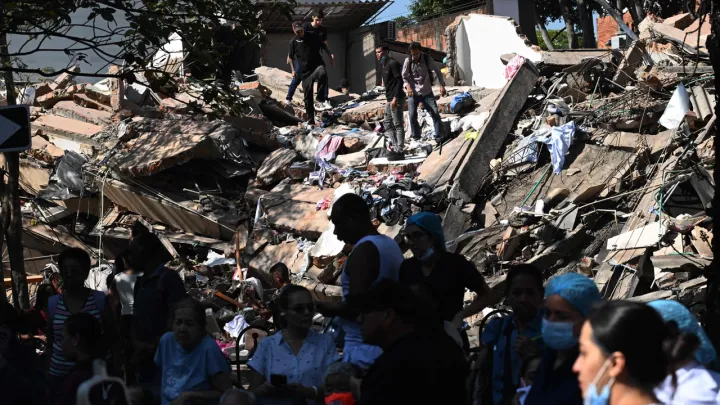 Devastating earthquake kills at least 111 people in Colombia as toll feared to be higher