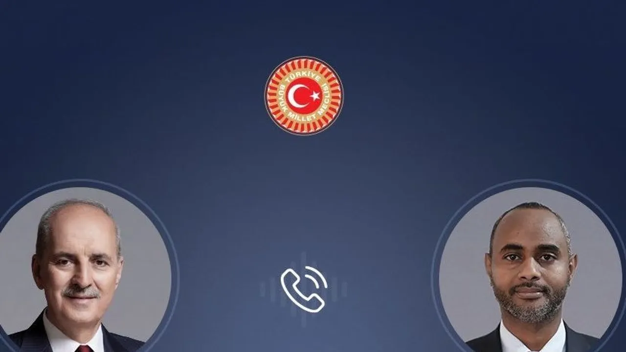 رئيس البرلمان التركي يبحث مع نظيره الصومالي تعزيز التعاون البرلماني ومكافحة الإرهاب