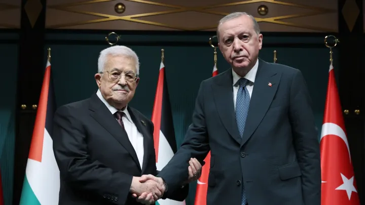 Erdogan vows 'resolute' fight for Palestinian state as Abbas hails Mecca pact