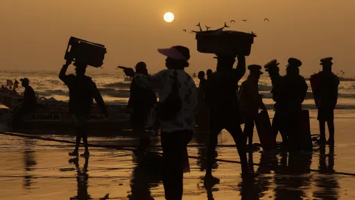 Community in southern Nigeria lives in fear as Atlantic Ocean sweeps settlements