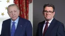 الرئيس أردوغان يبحث مع بيرنهام العلاقات بين تركيا وبريطانيا وقضايا دولية