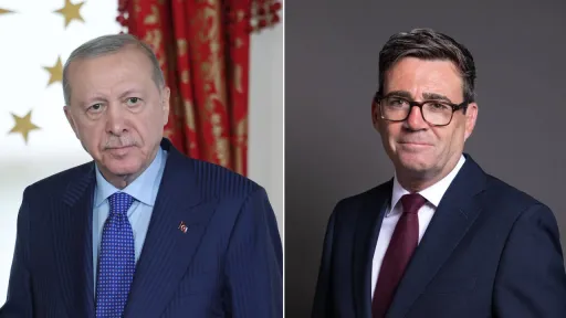 الرئيس أردوغان يبحث مع بيرنهام العلاقات بين تركيا وبريطانيا وقضايا دولية