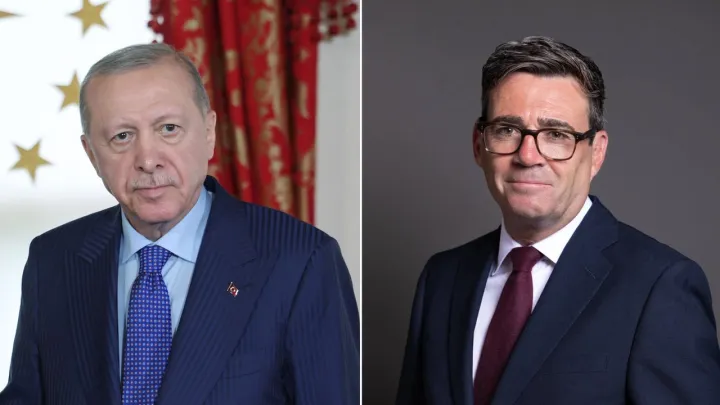 الرئيس أردوغان يبحث مع بيرنهام العلاقات بين تركيا وبريطانيا وقضايا دولية