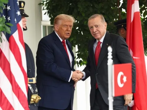 Erdogan teve uma conversa telefónica com o Presidente dos EUA, Donald Trump