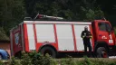 Zbog šumskog požara obustavljen saobraćaj na magistralnoj cesti između BiH i Hrvatske