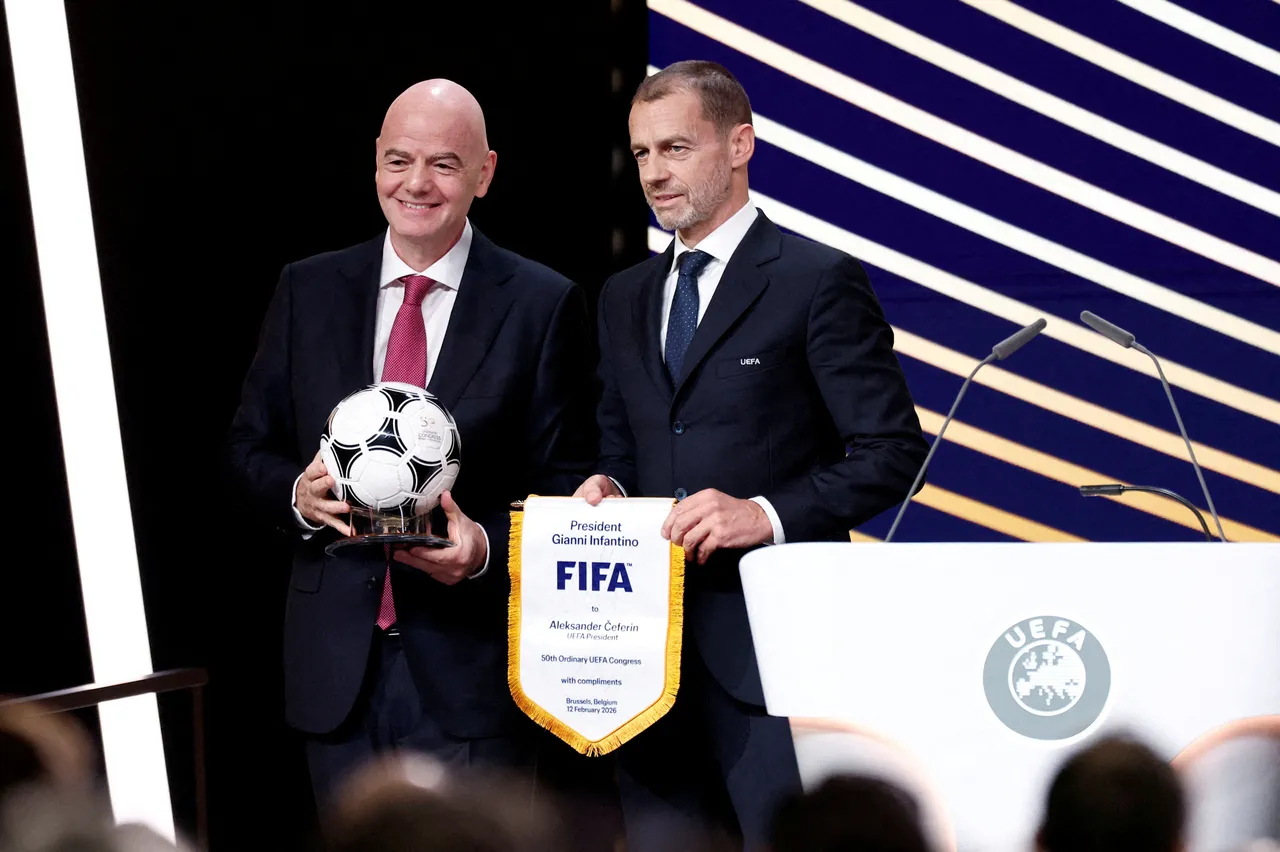 UEFA chief won’t challenge FIFA’s Infantino, but wants him to quit