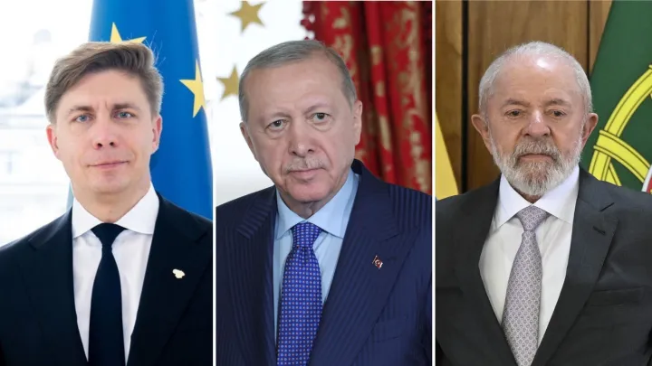 أردوغان يبحث مع نظيره البرازيلي ورئيس وزراء ليتوانيا العلاقات الثنائية والقضايا الدولية