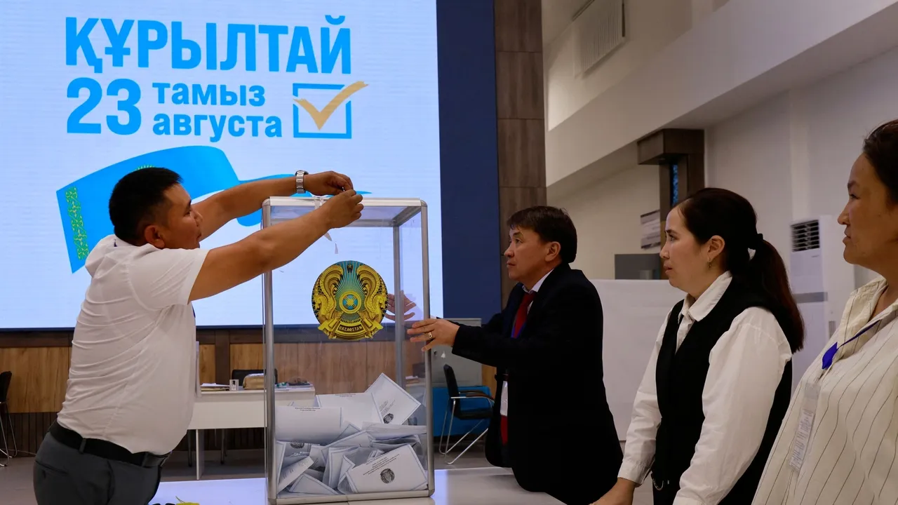 Қазақстанда Құрылтай сайлауының алдын ала нәтижелері жарияланды
