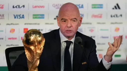 Embattled FIFA chief Infantino gets backing from leading African football administrators