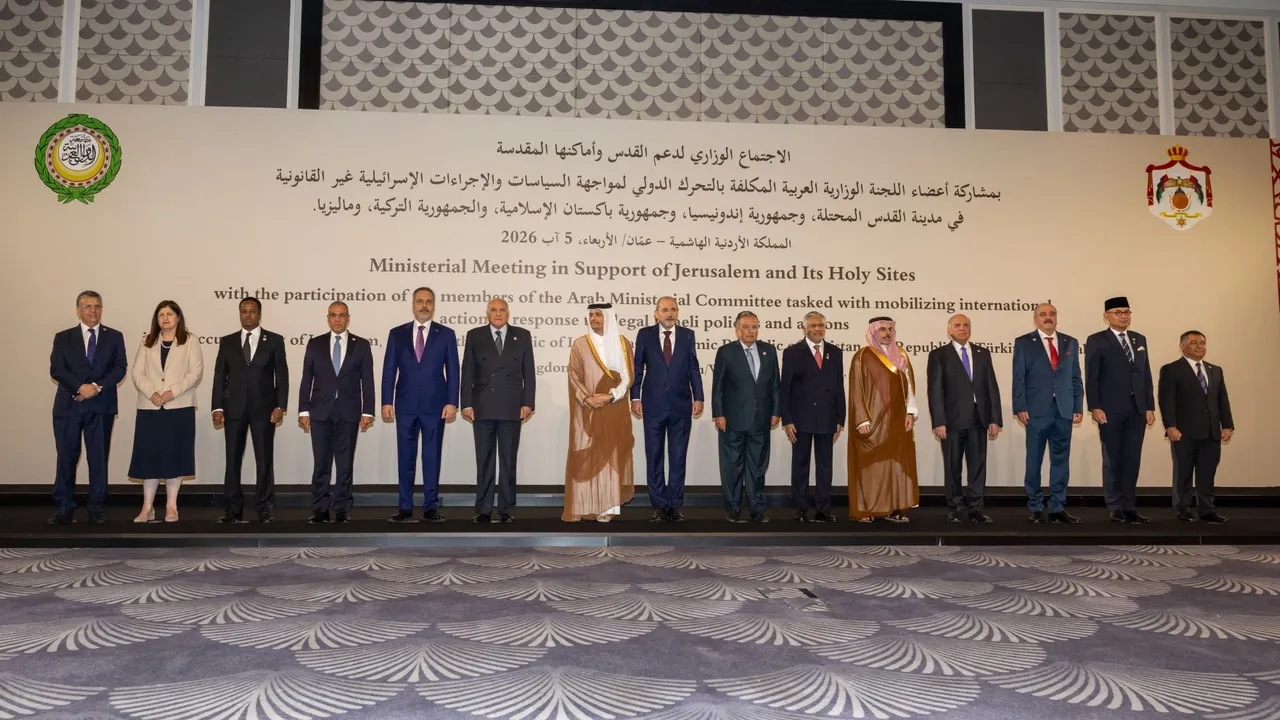 بمشاركة تركيا.. اجتماع وزاري في عمّان يؤكد عدم سيادة إسرائيل على القدس ويدين انتهاكاتها