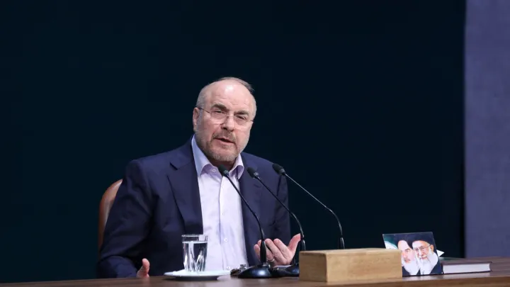 رئیس مجلس ایران از رویکرد آمریکا در مذاکرات با ایران انتقاد کرد