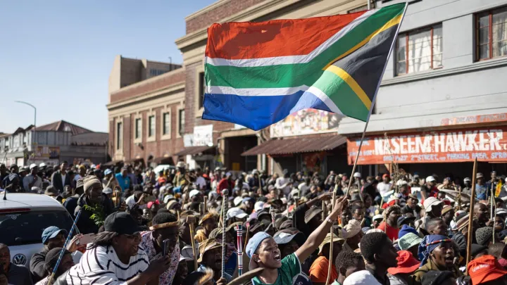 Hundreds march in South Africa against anti-immigrant action
