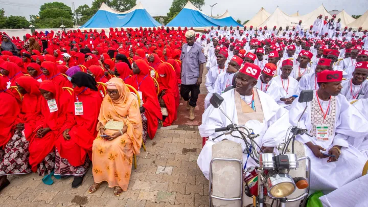 At least 1,500 couples in Nigeria's Kano state exchange vows in mass wedding