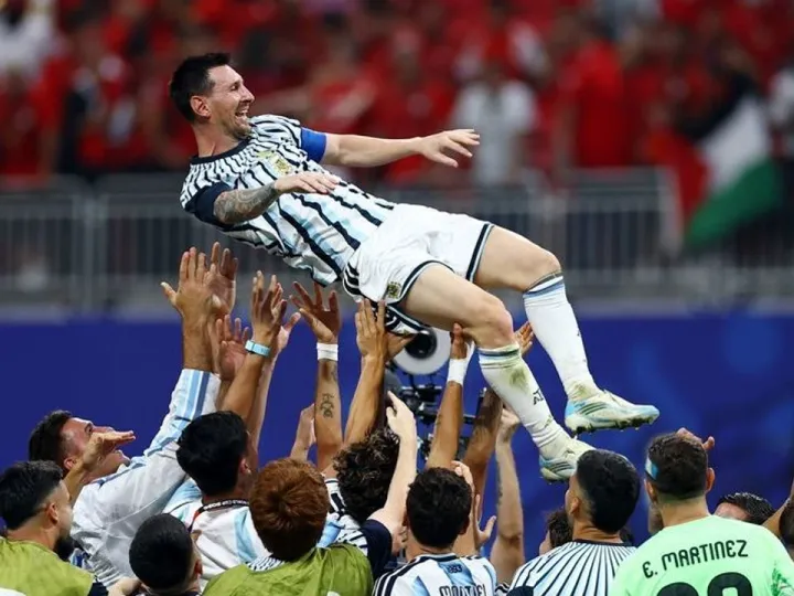 Messi prepara-se para jogar a sua última partida pela Argentina no dia 6 de outubro