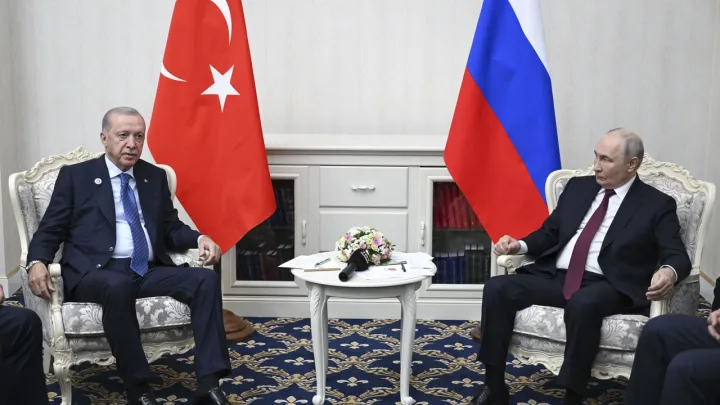 Президент Ердоған Путинмен кездесті