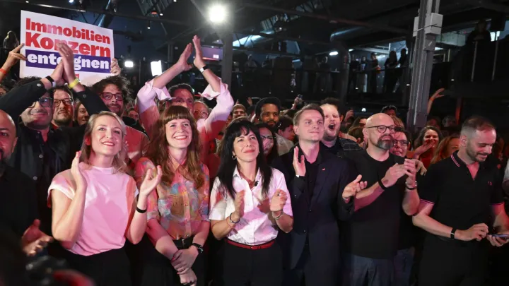 Partido de Esquerda venceu as eleições para o Parlamento Regional de Berlim com 25,7% dos votos