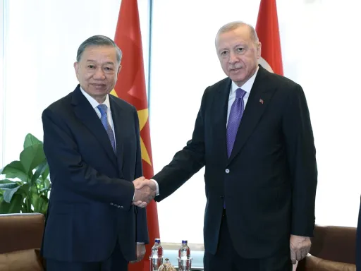 Prezident Erdo‘g‘an Turk uyida (Türkevi) ikki tomonlama uchrashuvlar o‘tkazdi
