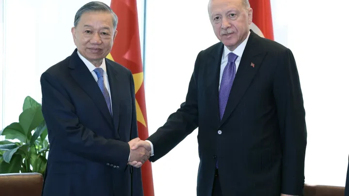 Prezident Erdo‘g‘an Turk uyida (Türkevi) ikki tomonlama uchrashuvlar o‘tkazdi