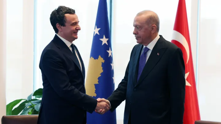 Kosovo Baş naziri Türkiyənin dəstəyinə görə Prezident R.T.Ərdoğana təşəkkür edib