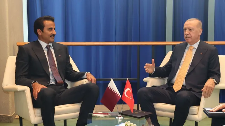 الرئيس أردوغان يبحث مع أمير قطر وغوتيريش قضايا إقليمية ودولية في نيويورك
