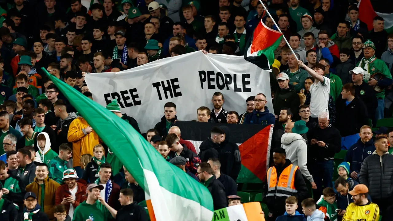 Mais de 160 atletas assinam carta apelando ao boicote do jogo de futebol entre a Irlanda e Israel