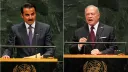 أمير قطر: ما جرى في غزة وصمة عار في جبين الإنسانية.. وملك الأردن: التهجير القسري بالضفة جريمة حرب