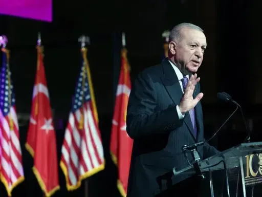 Presidente Erdogan discursou na Reunião do Conselho Empresarial Türkiye-EUA