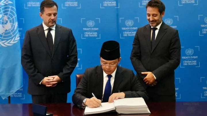 Indonesia tandatangani konvensi siber PBB, perkuat kerja sama lawan kejahatan siber