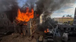 Россия ударила по Академии наук в Киеве