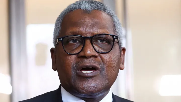 Jikana bai shirya yin aiki a kamfaninmu ba a yanzu, in ji Dangote